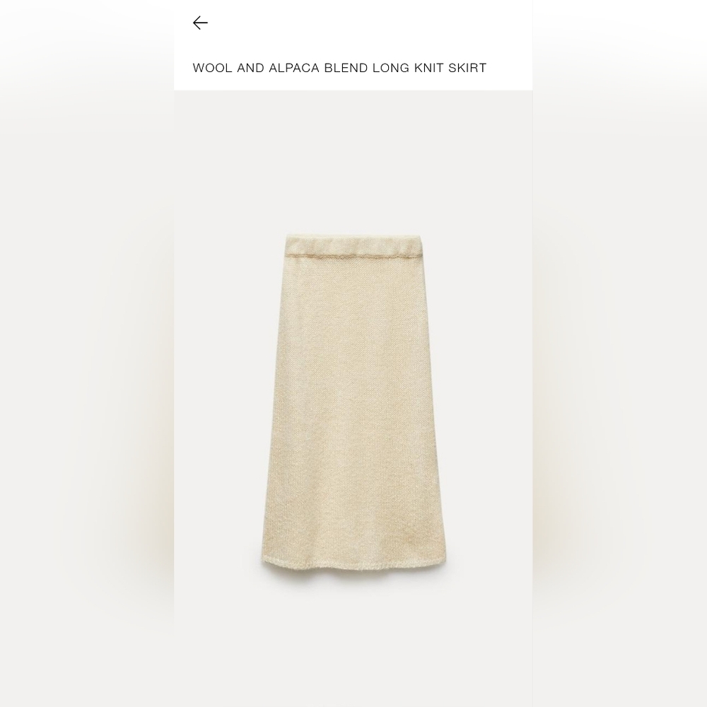 Zara skirt
